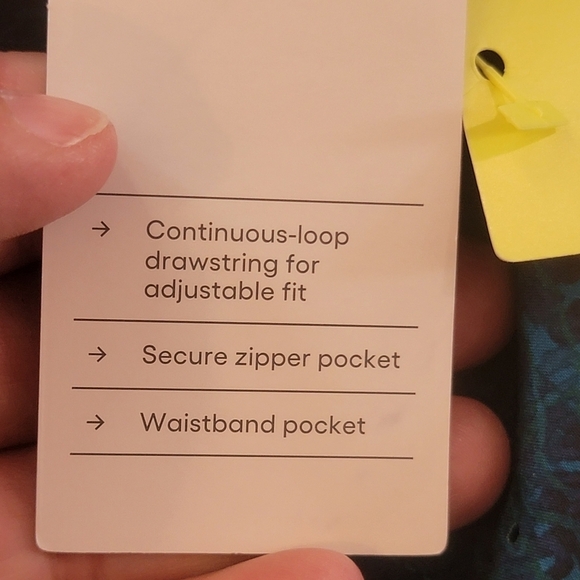 All in Motion Mid rise Run shorts 3" Teal Damask Size XXL - Picture 15 of 15